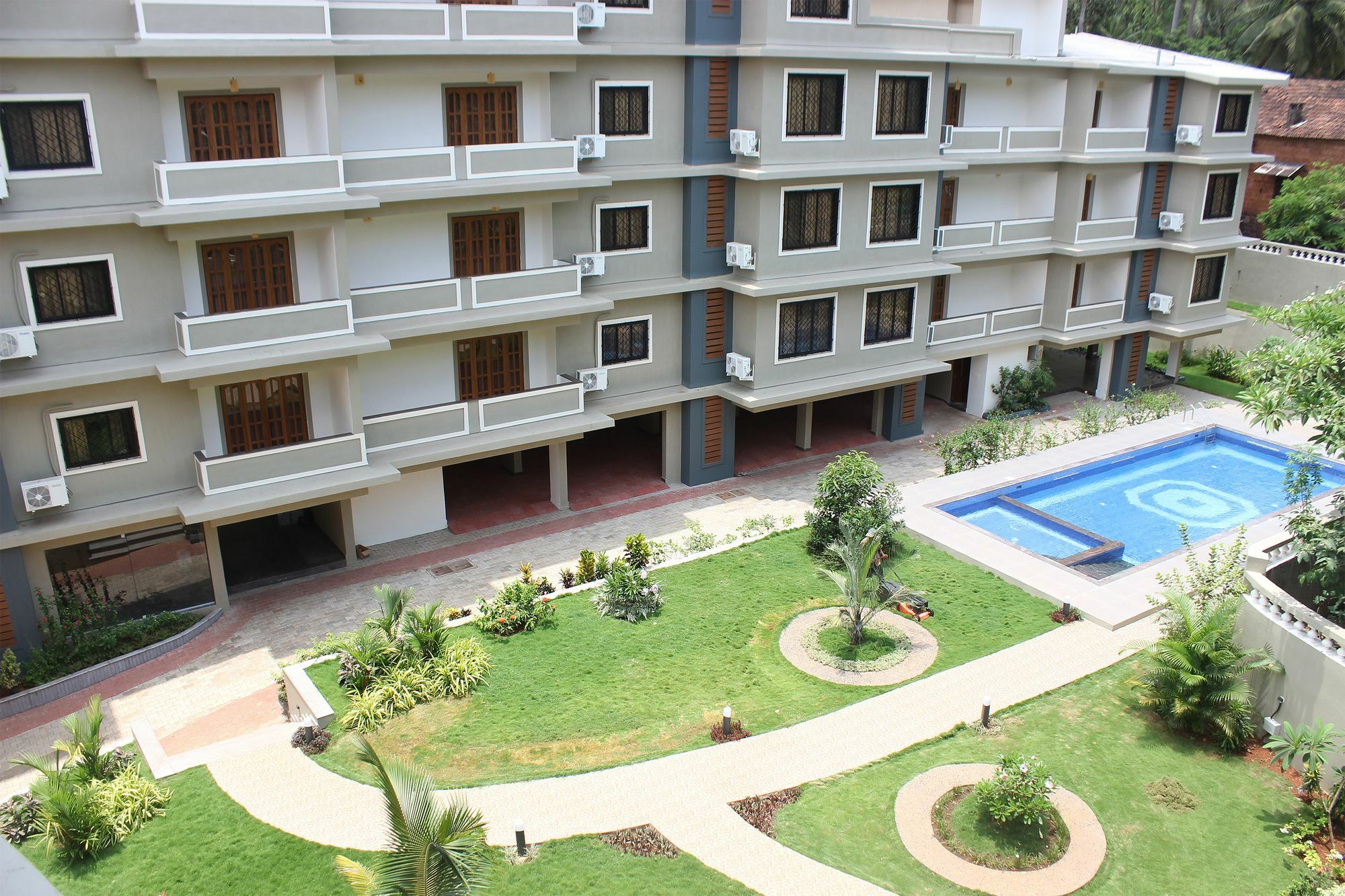 Boutique 2 Bhk North Goa Road Apartment Sangolda Bagian luar foto